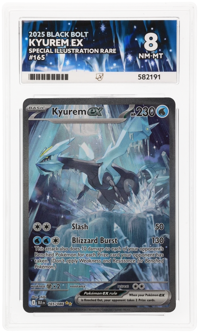 Kyurem EX SIR 165 - Ace 8 - Black Bolt