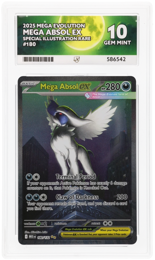 ACE 10   - Mega Absol ex - 180/132 - Mega Evolution - Pokemon