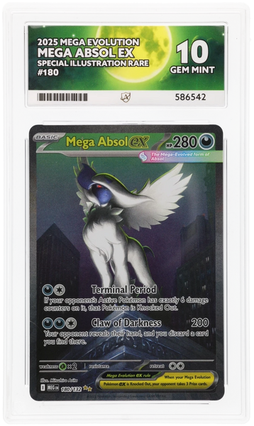 ACE 10 - Mega Absol ex - 180/132 - Mega Evolution - Pokemon – PokeRand