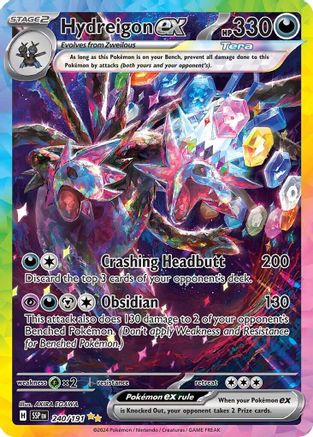 Hydreigon ex 240/191 - SV08 Surging Sparks Holofoil