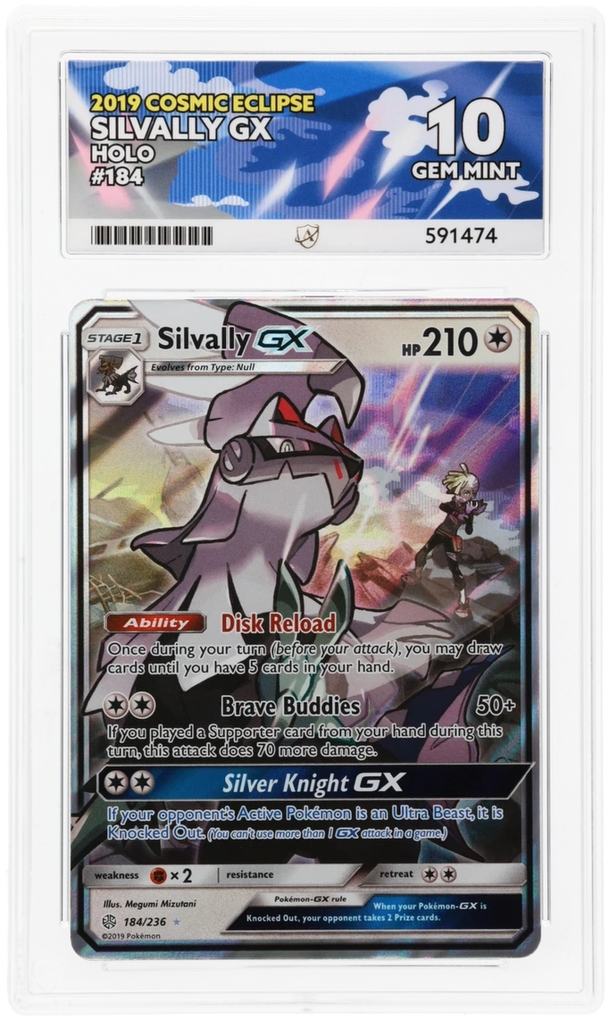 ACE 10   - Silvally GX - 184/236 - Cosmic Eclipse - Pokemon