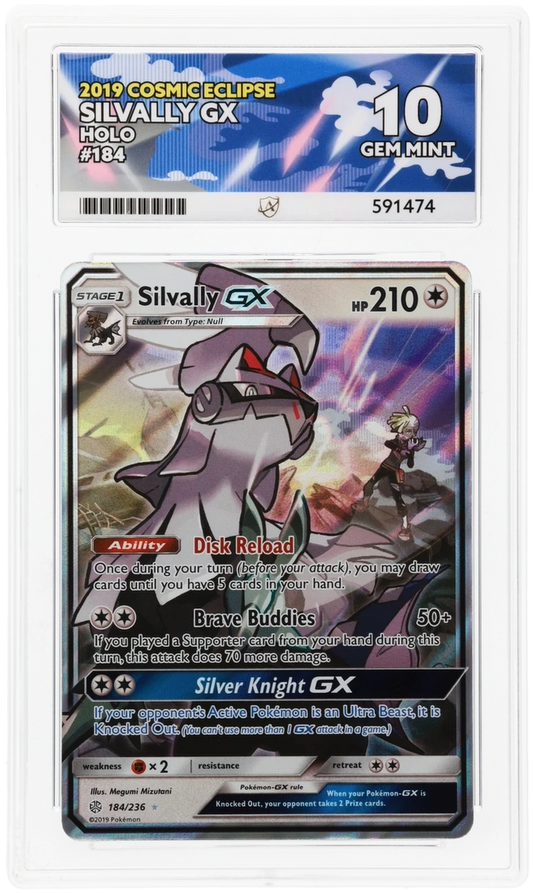 ACE 10   - Silvally GX - 184/236 - Cosmic Eclipse - Pokemon
