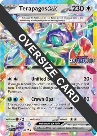 Terapagos ex - 128/142 128 - Jumbo Cards Holofoil
