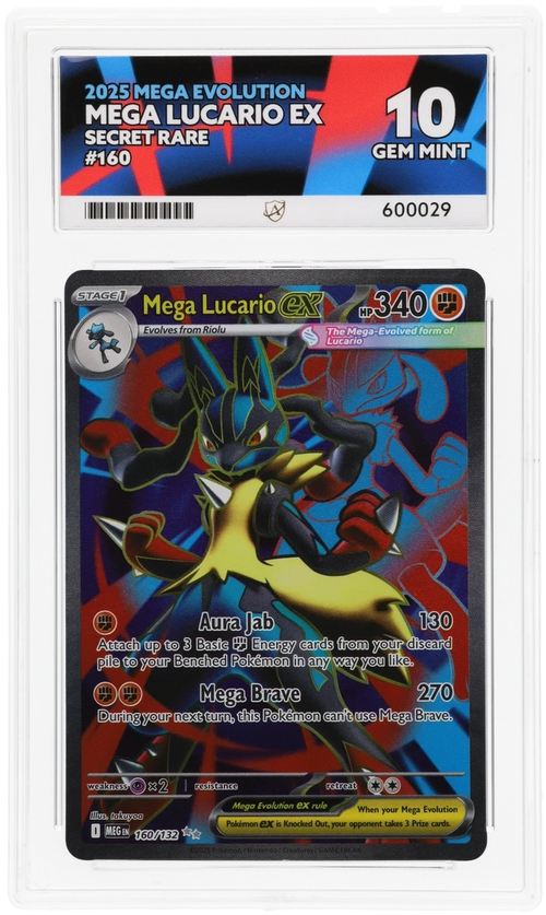 Mega Lucario ex - ACE 10   (Front)