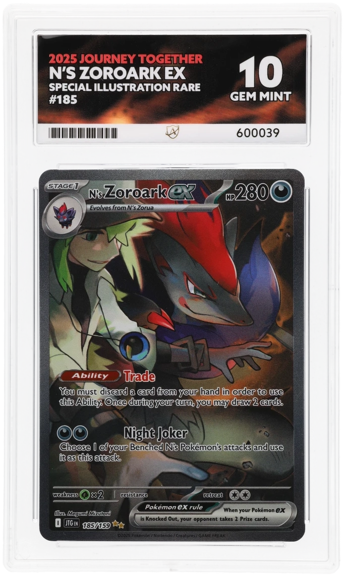 N's Zoroark ex - ACE 10   (Front)