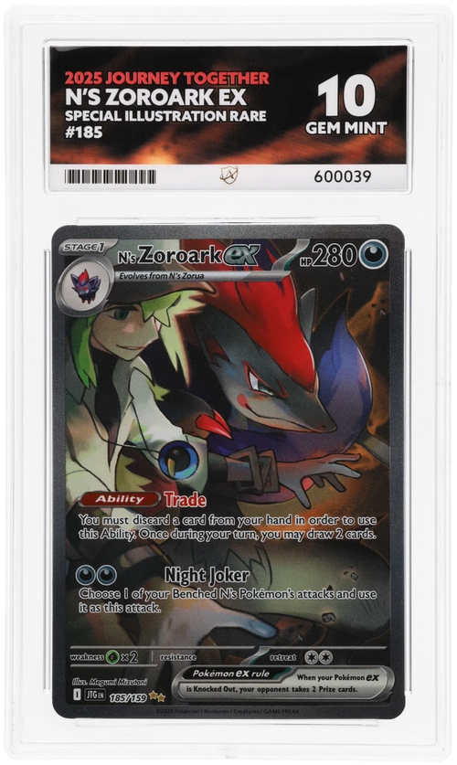 N's Zoroark ex - ACE 10   (Front)