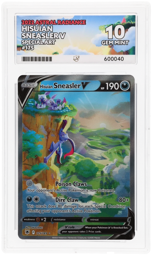 Hisuian Sneasler V - ACE 10   (Front)