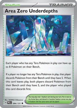 Area Zero Underdepths 94 - SV Prismatic Evolutions
