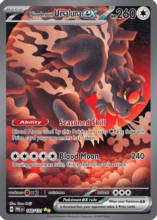 Bloodmoon Ursaluna ex 168/131 - SV Prismatic Evolutions