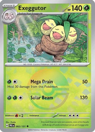 Exeggutor (Poke Ball Pattern) - SV Prismatic Evolutions