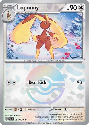 Lopunny (Poke Ball Pattern) - SV Prismatic Evolutions