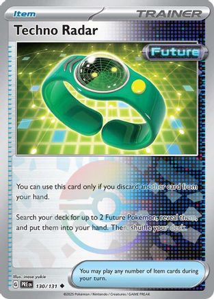 Techno Radar (Poke Ball Pattern) - SV Prismatic Evolutions