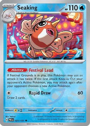 Seaking (Master Ball Pattern) - SV Prismatic Evolutions