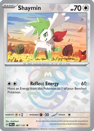 Shaymin (Master Ball Pattern) - SV Prismatic Evolutions