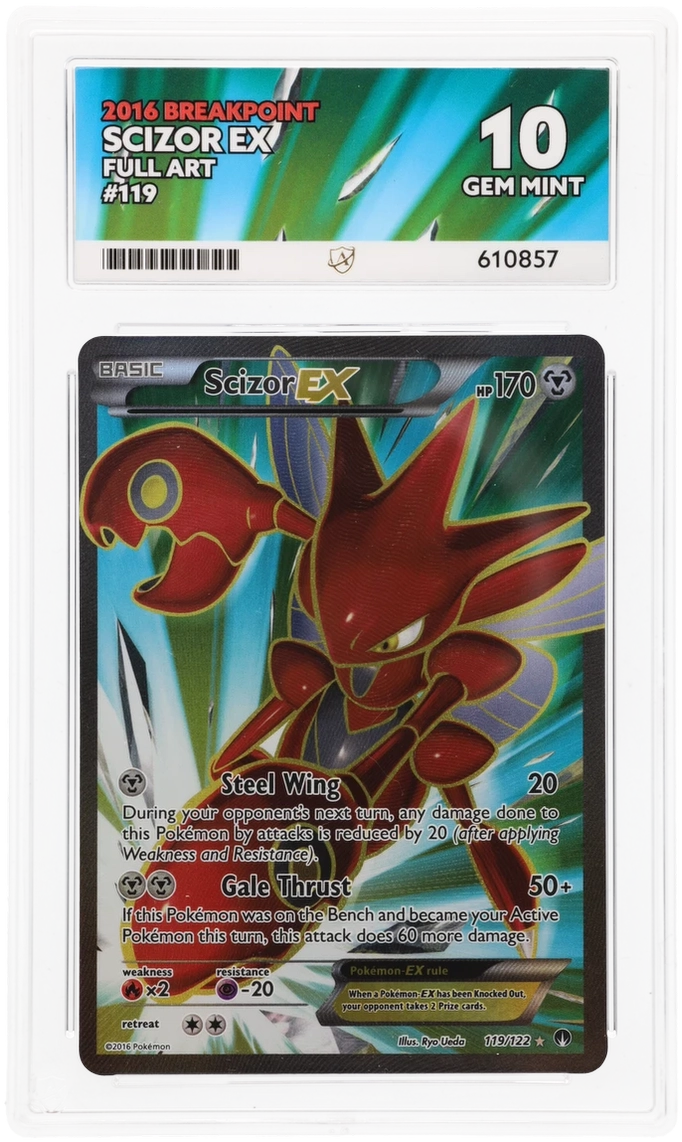 Scizor EX Full Art 119 - Ace 10 - Breakpoint