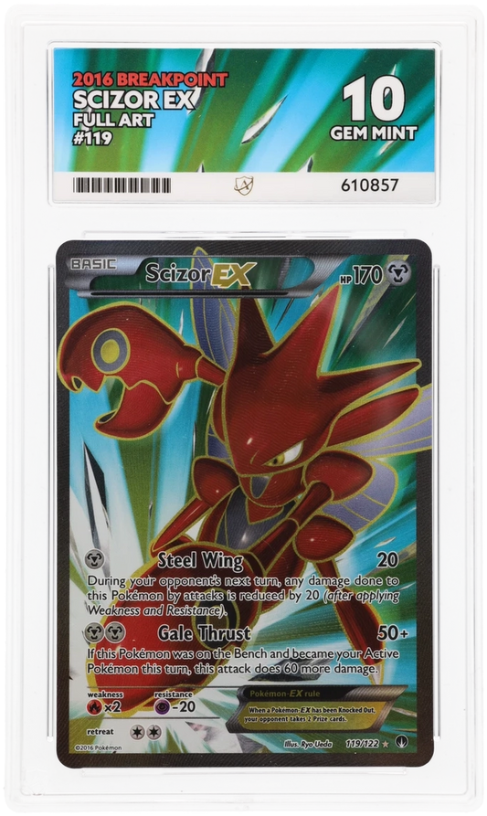 Scizor EX Full Art 119 - Ace 10 - Breakpoint