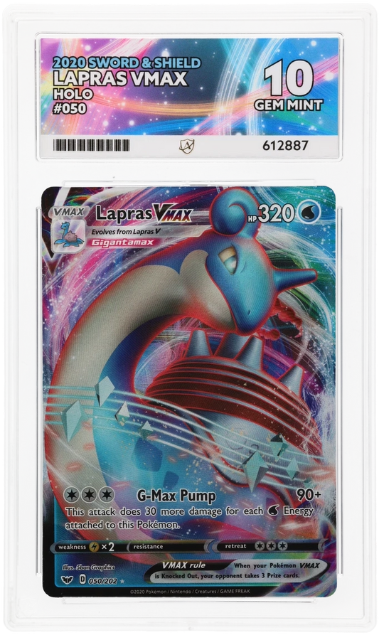 ACE 10 - Lapras VMAX - 050/202 - Sword & Shield - Pokemon
