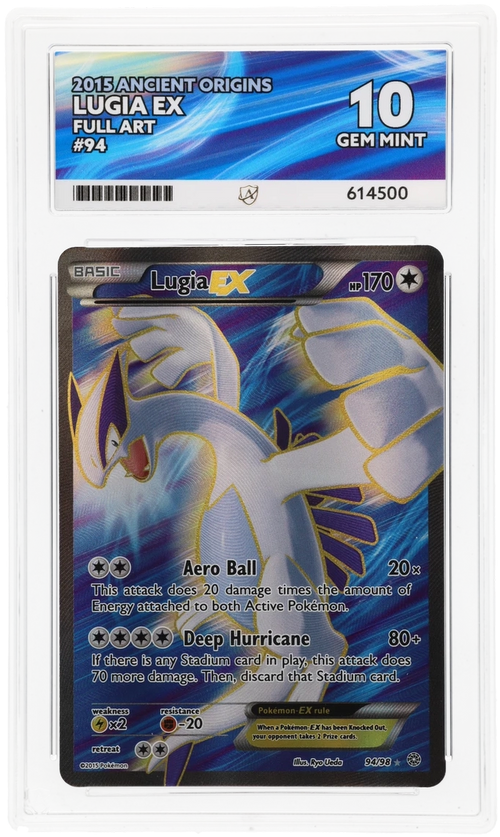 Lugia EX Full Art 94/98 - Ace 10 - 2015 Ancient Origins