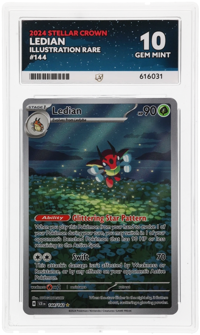 ACE 10 - Ledian - 144/142 - Stellar Crown - Pokemon