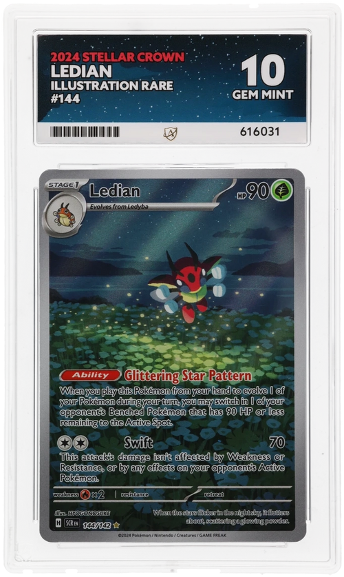 ACE 10 - Ledian - 144/142 - Stellar Crown - Pokemon