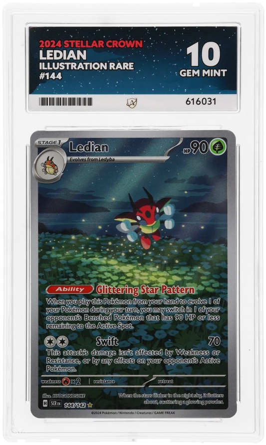 ACE 10 - Ledian - 144/142 - Stellar Crown - Pokemon