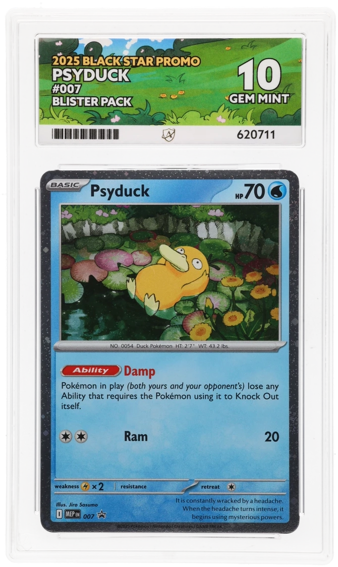 Psyduck 007 - Ace 10 - Blister Pack Promo