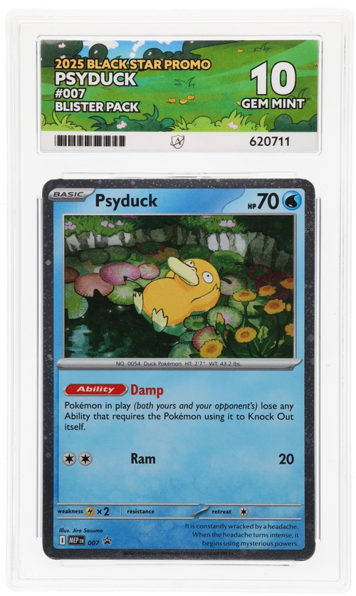 Psyduck 007 - Ace 10 - Blister Pack Promo