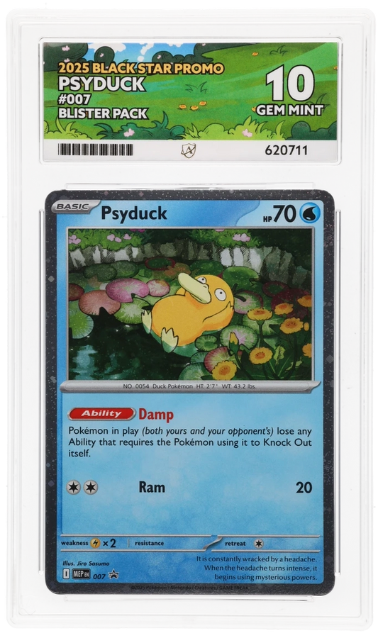 Psyduck 007 - Ace 10 - Blister Pack Promo