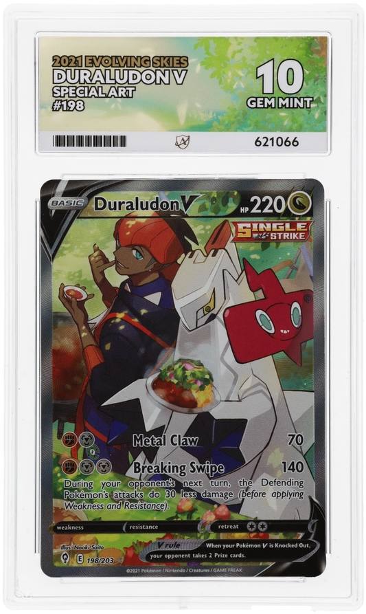 ACE 10 - Duraludon V - 198/203 - Evolving Skies - Pokemon