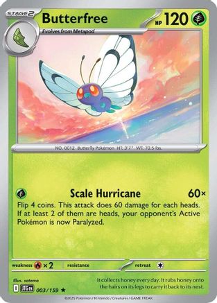 Butterfree 3 - SV09 Journey Together