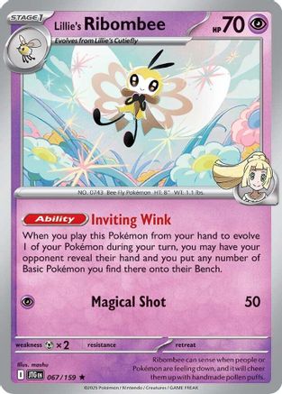 Lillie's Ribombee - 067/159 67 - SV09 Journey Together