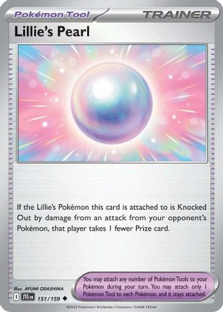 Lillie's Pearl 151 - SV09 Journey Together Reverse Holofoil
