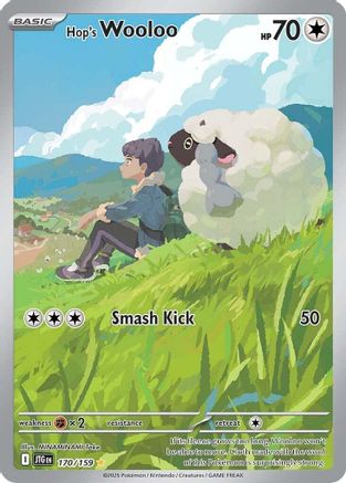 Hop's Wooloo - 170/159 170 - SV09 Journey Together