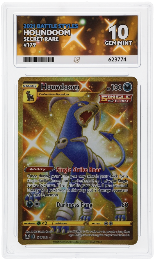 ACE 10 - Houndoom - 179/163 - Battle Styles - Pokemon