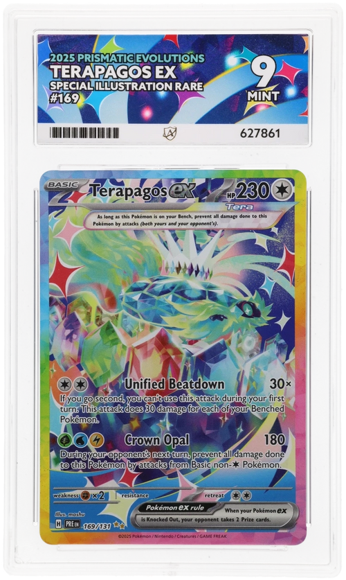 Terapagos EX SIR 169 - Ace 9 - Prismatic Evolutions