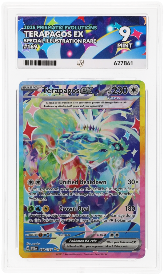 Terapagos EX SIR 169 - Ace 9 - Prismatic Evolutions