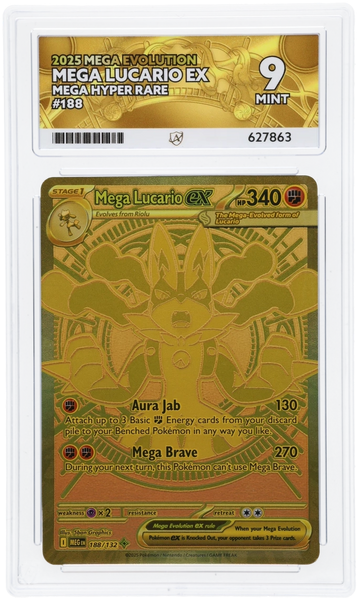 Mega Lucario EX 188/132 - Ace 9