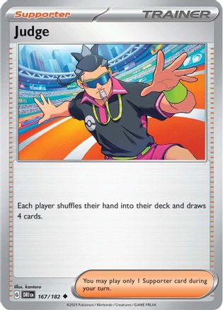 Judge - 167/182 167 - SV10 Destined Rivals