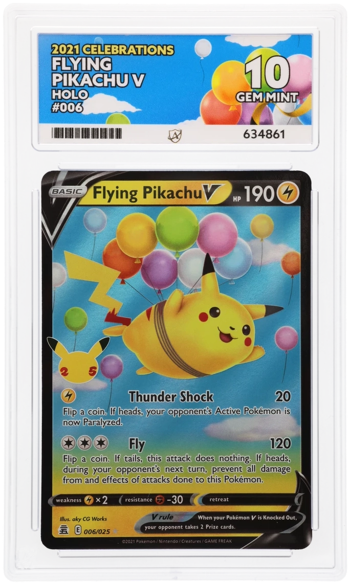 ACE 10 - Flying Pikacchu V - 006 - Celebrations - Pokemon