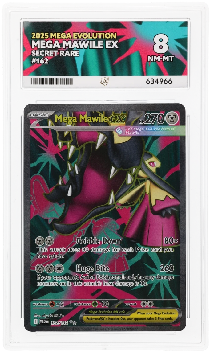 Mega Mawile EX 162 - Ace 8 - Mega Evolution