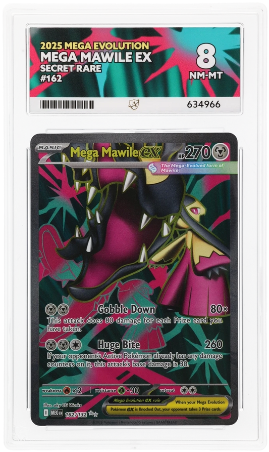 Mega Mawile EX 162 - Ace 8 - Mega Evolution