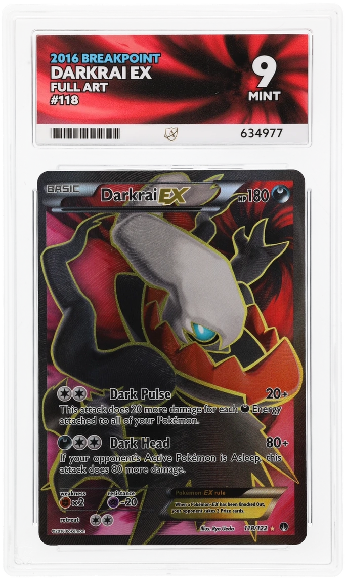 Darkrai EX - ACE 9   (Front)