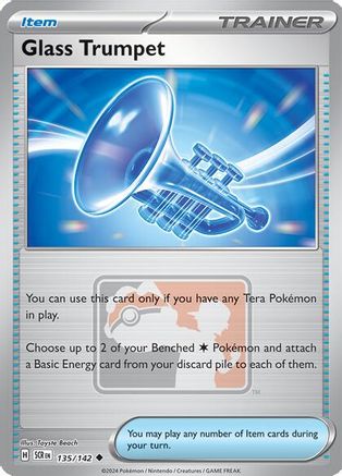 Glass Trumpet 135 - League & Championship Cards Reverse Holofoil