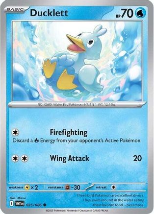 Ducklett 25 - SV White Flare