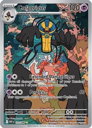 Cofagrigus - 123/086 123 - SV White Flare Holofoil
