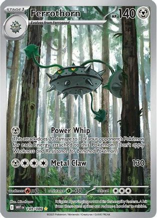 Ferrothorn - 149/086 149 - SV White Flare Holofoil