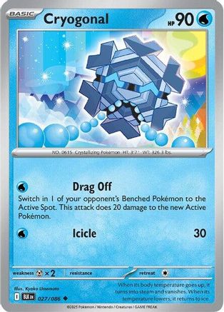 Cryogonal 27 - SV Black Bolt