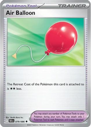 Air Balloon 79 - SV Black Bolt Reverse Holofoil