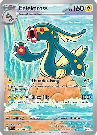 Eelektross - 115/086 115 - SV Black Bolt Holofoil