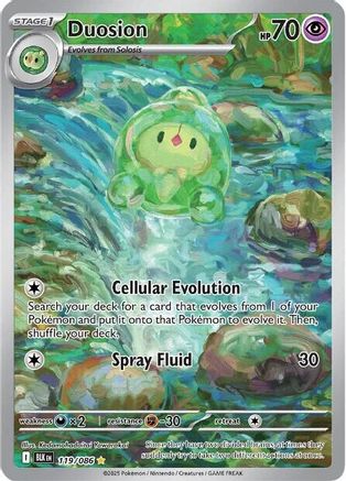 Duosion - 119/086 119 - SV Black Bolt Holofoil